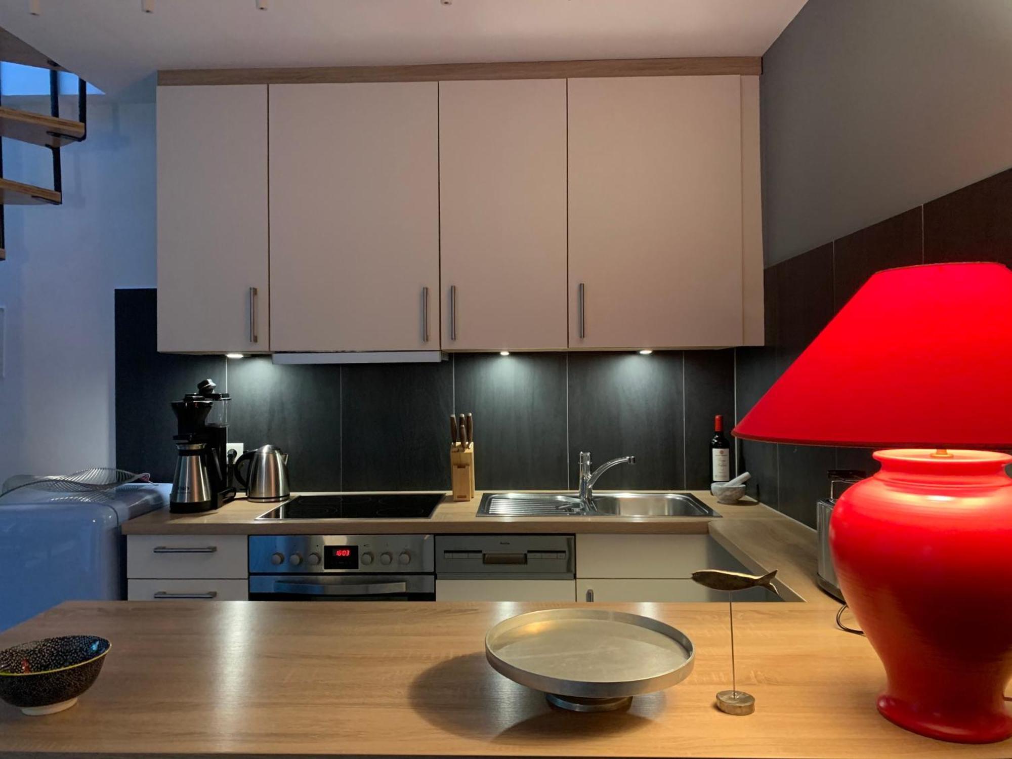 Mini-Ferienhaus Petersberg 엑케른포르데 외부 사진